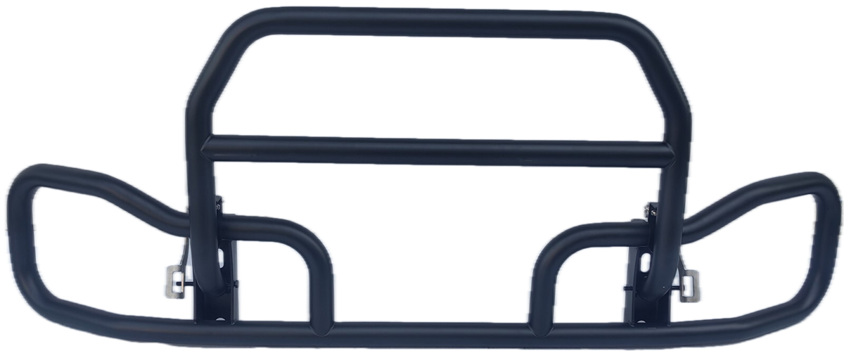 GA-DG040B-P23   Black Deer Guard Bumper with Bracket Low Version for Peterbilt 579 2023+
