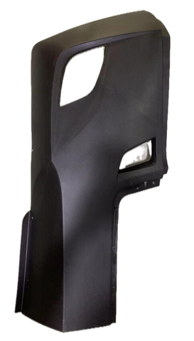 GA-FR-101-1A-L Bumper End Cover With Foglight Hole LH Side For Freightliner Cascadia 2018 2019 2020 2021 2022 2023 2024