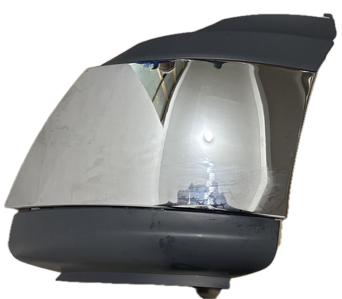 GA-IN-032-L*Front Bumper End W/Chrome Trim LH For International ProStar 2012 2013 2014 2015 2016 2017 2018
