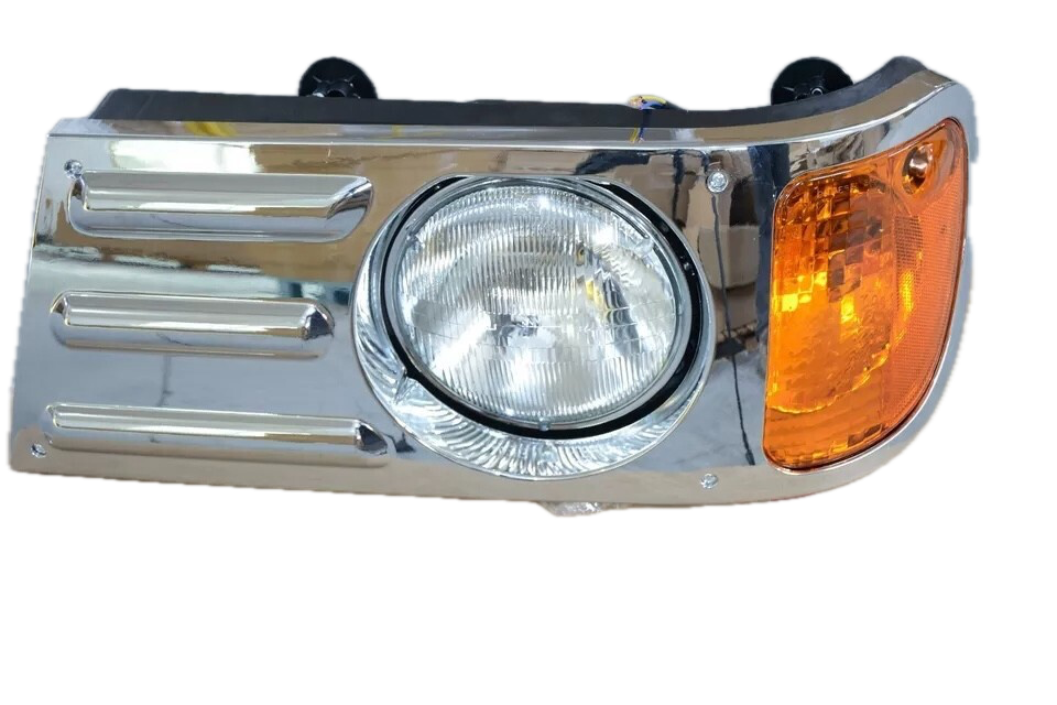 GA-MK-012BR Headlight Chrome - Passenger Side For Mack Granite CV713