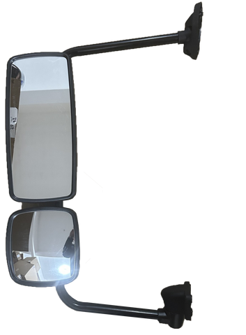 GA-FR-041B-L* Door Mirror Black Assembly with Arm Left For Freightliner M2 2003 2004 2005 2006 2007 2008 2009 2010 2011 2012 2013 2014 2015 2016