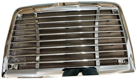 GA-FR-001 Front Grille Chrome w/Bug Screen For Freightliner Century 2005 2006 2007 2008 2009 2010 2011