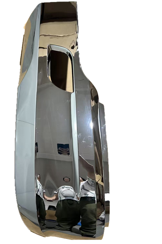 GA-KW-017BL Chrome Bumper Without Fog Lamp Hole Left Driver Side for Kenworth T680 2012 2013 2014 2015 2016 2017 2018 2019 2020 2021