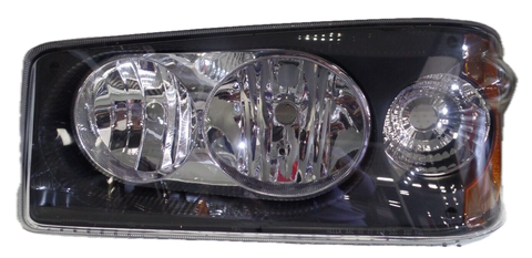 GA-MK-007-L FOR Mack GU4 GU5 GU7 GU8 TD700 HALOGEN HEADLIGHT ASSEMBLY WITH TURN LIGHT LH