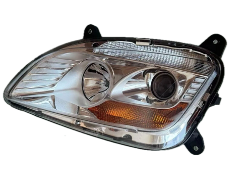 GA-PE-017A-L For 2013-2021 Peterbilt 579 2012 2013 2014 2015 2016 2017 2018 2019 2020 Halogen Type Projector Headlight Chrome LH