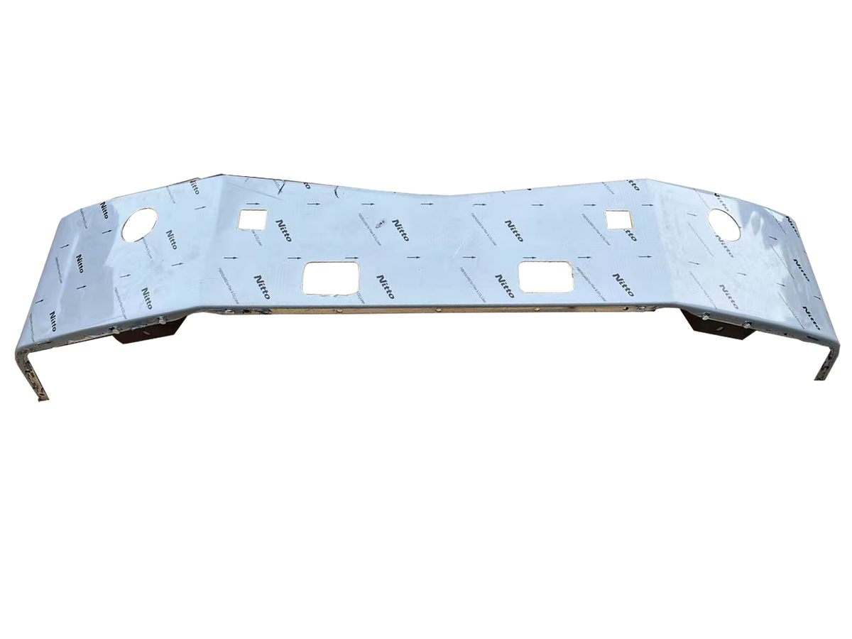 GA-PE-033 Replacement Stainless Steel Bumper w/Foglight Holes For Peterbilt 579 2013 2014 2015 2016 2017 2018 2019 2020 2021 2022