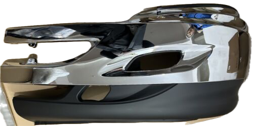 GA-IN-030-L Front bumper W/Chrome trim LH For International Prostar 2008 2009 2010 2011 2012