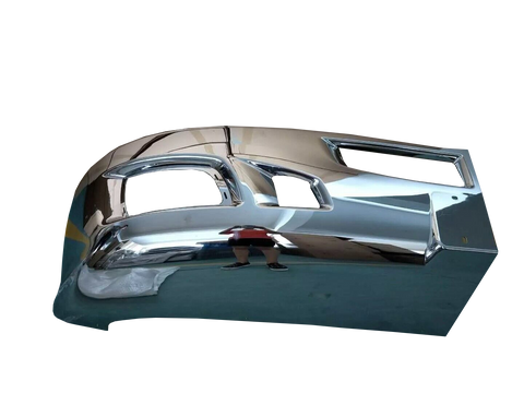 GA-KW-013BR Chrome Bumper With Braket Fog&bezels Extension Corners RH For Kenworth T660