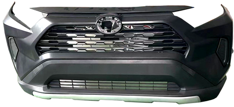GA-RV19-010-1 Complete Front Bumper Kit W/Fog Lamp for Toyota Rav4 LE 2019 2020 2021