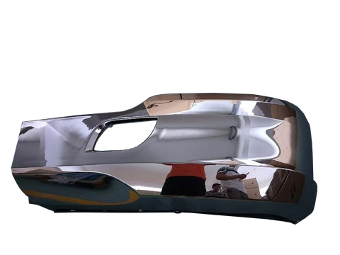 GA-KW-017BL Chrome Bumper Without Fog Lamp Hole Left Driver Side for Kenworth T680 2012-2021