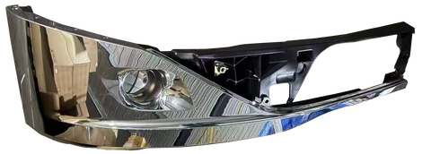 GA-KW-044-1C-L BUMPER CORNER Chrome W/O FOG LAMP HOLE Left SET KENWORTH T680 NEXT GEN 2022 2023 2024 2025