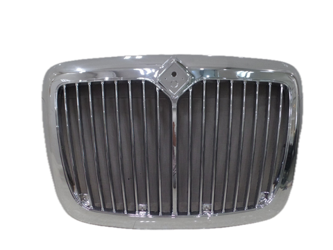 GA-IN-012*Front Chrome Grille W/O BUG SCREEN For INTERNATIONAL PROSTAR 2007 2008 2009 2010 2011 2012 2013 2014 2015