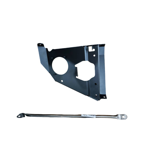 GA-PE-048-2-2-L Steel Bumper Bracket Left Side For Peterbilt 579