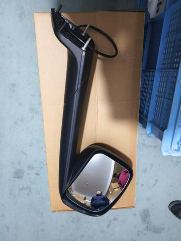 GA-FR-100BR Hood Mirror Black RH For Freightliner Cascadia 2018 2019 2020 2021 2022 2023 2024