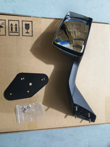 GA-V-012B-R Right Side Chrome For VOLVO VNL 2004 2005 2006 2007 2008 2009 2010 2011 2012 2013 2014 2015 2016 2017 HOOD Manual Mirror
