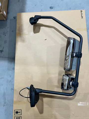 GA-IN-105B-L Door Mirror ASSY Chrome Left Side For International MV 2022+