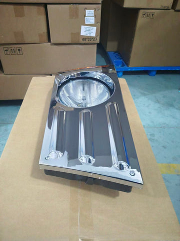 GA-MK-012BL Headlight Chrome - Driver Side For Mack Granite CV713