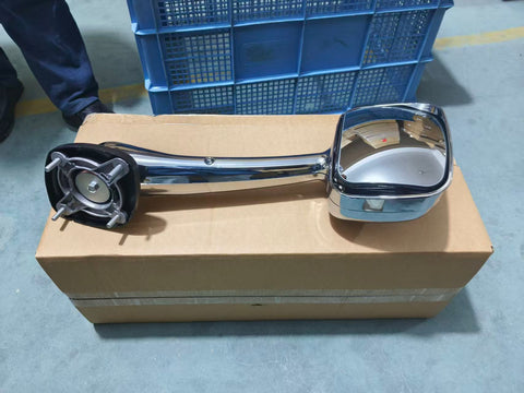 GA-FR-059C L Chrome Hood Mirror LH For Freightliner Cascadia 2008 2009 2010 2011 2012 2013 2014 2015 2016 2017