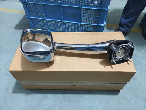 GA-FR-059C R Chrome Hood Mirror LH For Freightliner Cascadia 2008 2009 2010 2011 2012 2013 2014 2015 2016 2017