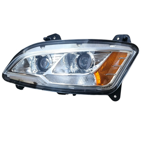 GA-PE-035A-L Left Side Halogen Headlight Assembly For Peterbilt 579 2023 2024 2025 Fits P54-6196-100