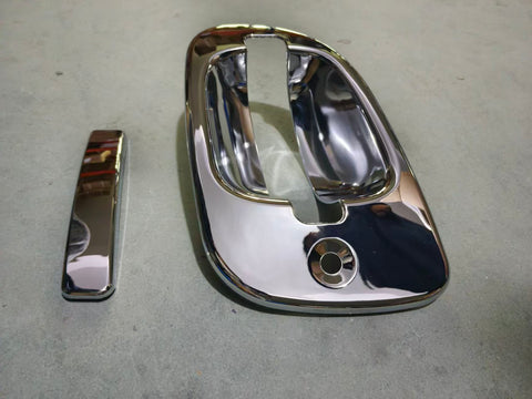 GA-FR-028-R Chrome Door Handle Cover RH For Freightliner Cascadia 2008 2009 2010 2011 2012 2013 2014 2015 2016 2017