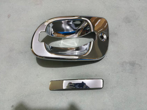 GA-FR-028-R Chrome Door Handle Cover RH For Freightliner Cascadia 2008 2009 2010 2011 2012 2013 2014 2015 2016 2017