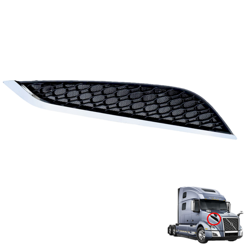 GA-V-078-R Air Hood Vent Grille Right Side 2018 2019 2020 2021 2022 2023 Volvo VNL