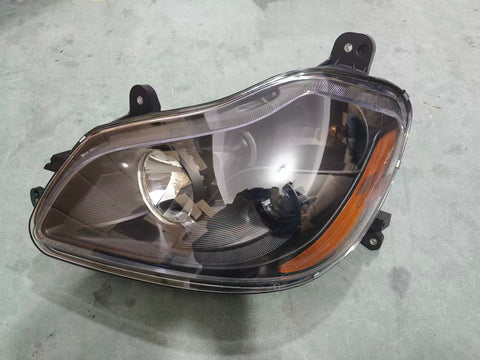 GA-KW-020B-L*Left Driver Side Halogen Head Lamp Headlights BLACK For Kenworth T680 2013 2014 2015 2016 2017 2018 2019 2020 2021