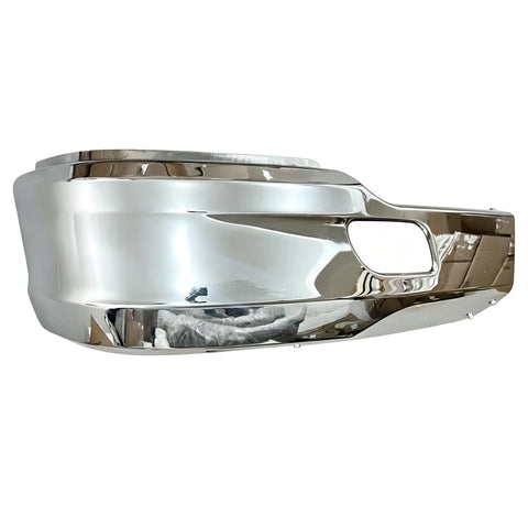 GA-KW-017C-R Chrome Steel Bumper Corner Right Passenger Side For Kenworth T680 2012 2013 2014 2015 2016 2017 2018 2019 2020 2021