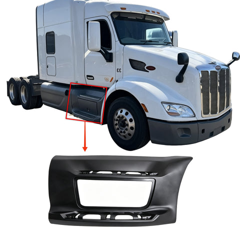 GA-PE-018-R Front Step Fairing RH With Tool Box Cut out For Peterbilt 579 2013 2014 2015 2016 2017 2018 2019 2020 2021 2022 2023 2024