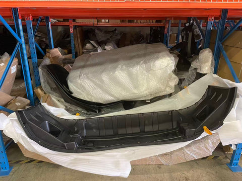GA-PE-011C Peterbilt 579 Bumper Set 3 PCS with Fog Light Holes plastic 2013 2014 2015 2016 2017 2018 2019 2020 2021 2022