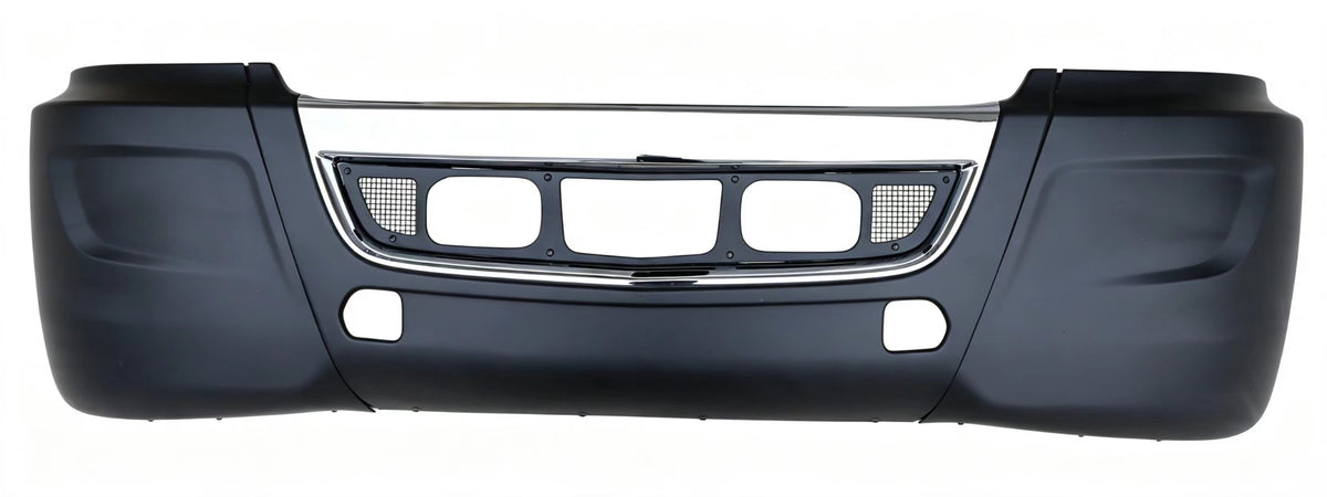 GA-IN-091A Bumper Assembly with Chrome Center Trim For International LT625 2018 2019 2020 2021 2022 2023 2024