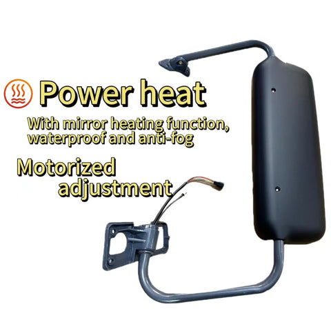 GA-FR-078AL Door Mirror Mortorized and Heated LH For Freightliner Columbia