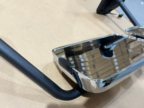 GA-IN-105B-L Door Mirror ASSY Chrome Left Side For International MV 2022+