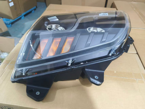 GA-KW-042D-L NEW Headlight LED BLACK For Kenworth T880 2019 2020 2021 2022 2023 truck Driving Side LH