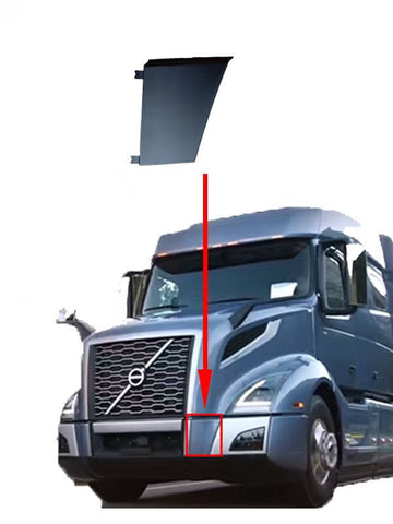GA-V-079-3-L Bumper Corner Cover Left Driver Side Volvo VNL 2018 2019 2020 2021 2022 2023