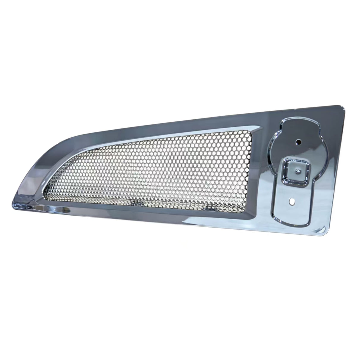 GA-KW-030-L Hood Side Air Intake Vent Grille Chrome Left Side for Kenworth T680 2013 2014 2015 2016 2017 2018 2019 2020 2021