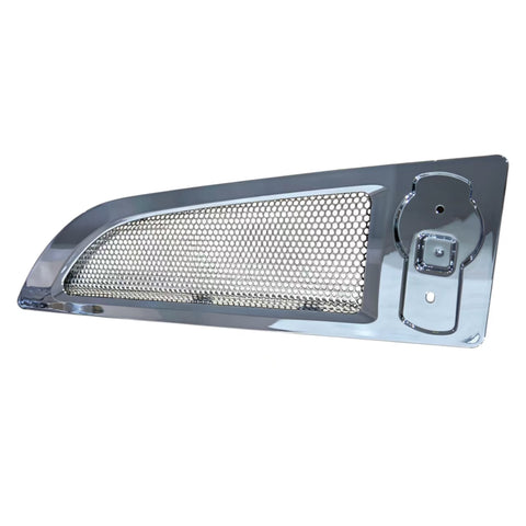 GA-KW-030-L Hood Side Air Intake Vent Grille Chrome Left Side for Kenworth T680 2013 2014 2015 2016 2017 2018 2019 2020 2021
