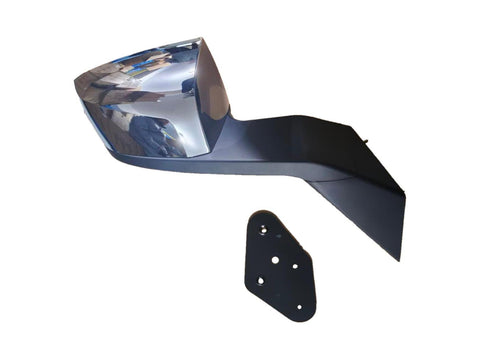 GA-V-012B-R Right Passenger Side Chrome HOOD Manual Mirror For VOLVO VNL 2004 2005 2006 2007 2008 2009 2010 2011 2012 2013 2014 2015 2016 2017 HOOD Manual Mirror