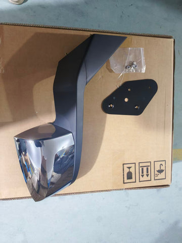 GA-V-012B-R Right Side Chrome For VOLVO VNL 2004 2005 2006 2007 2008 2009 2010 2011 2012 2013 2014 2015 2016 2017 HOOD Manual Mirror