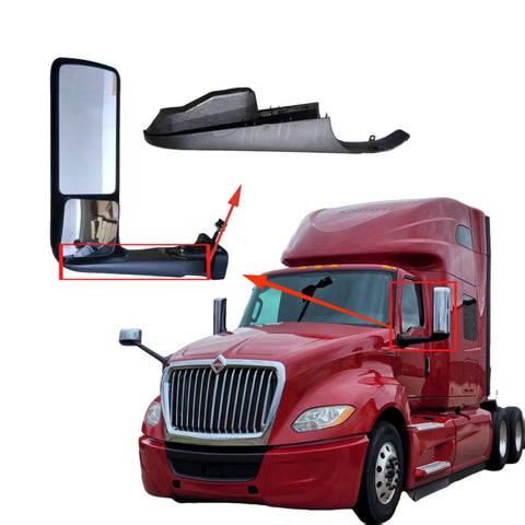 GA-IN-068-4-L Door Mirror Arm Bottom Cover Left Driver Side For International LT625 2018 2019 2020 2021 2022 2023 2024 2025 2026