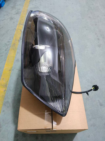 GA-V-001R Halogen Headlight for  Volvo VNL Passanger Side RH Black 1997 1998 1999 2000 2001 2002 2003 2004 2005 2006 2007 2008 2009 2010 2011 2012 2013 2014 2015 2016 2017