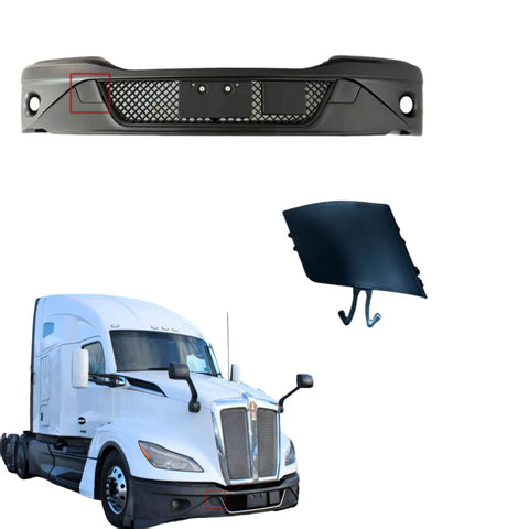 GA-KW-044-2-1-R Lower Bumper Cover Right Passenger Side For Kenworth T680 Next Gen 2022 2023 2024 2025
