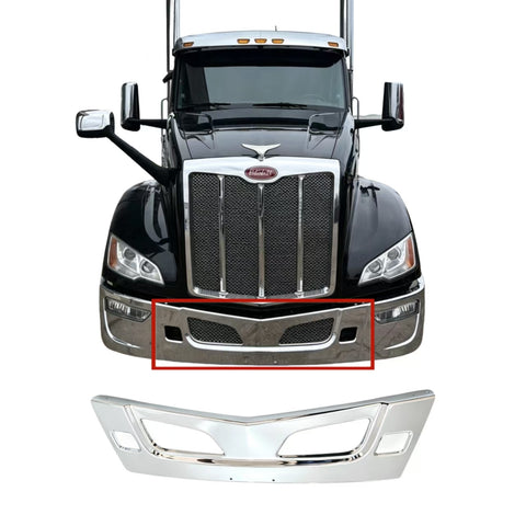 GA-PE-047-1A Steel Center Bumper Replacement For Peterbilt 579 2023 2024 2025 2026