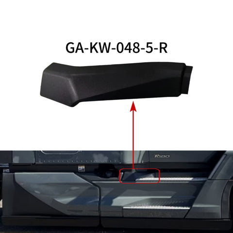 GA-KW-048-5R UPPER KICK PANEL RIGHT SIDE FOR KENWORTH T680 NEXT GEN 2022 2023 2024 2025
