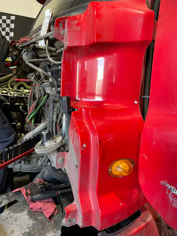 GA-FR-106-3A-L Left Side Hood & Bumper Latch Poly Freightliner Cascadia 2008-2017 HLK1047KUB