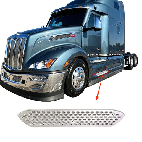 GA-PE-039-2 Front Fairing Lower Aluminum Step Peterbilt 579 2023 2024 2025 2026