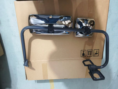 GA-FR-132A-L*Door Mirror Assembly Chrome Left Side For Freightliner Columbia 2001 2002 2003 2004 2005 2006 2007 2008 2009 2010 2011 2012 2013 2014 2015 2016 2017 2018 2019 2020