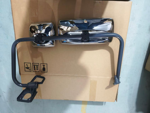 GA-FR-132A-R*Door Mirror Assembly Chrome Right Side For Freightliner Columbia 2001 2002 2003 2004 2005 2006 2007 2008 2009 2010 2011 2012 2013 2014 2015 2016 2017 2018 2019 2020