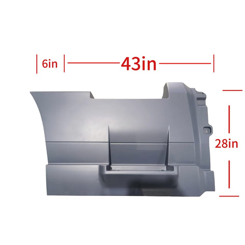 GA-V-089A-R Rear Step Fairing Panel for Volvo VNL 2018 2019 2020 2021 2022 2023 Passenger(RH) Side /49IN